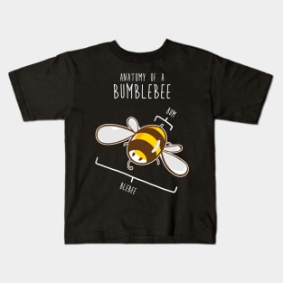 Bumblebee Anatomy Kids T-Shirt